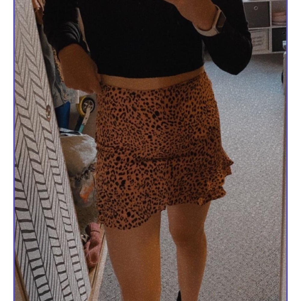 Cheetah skirt